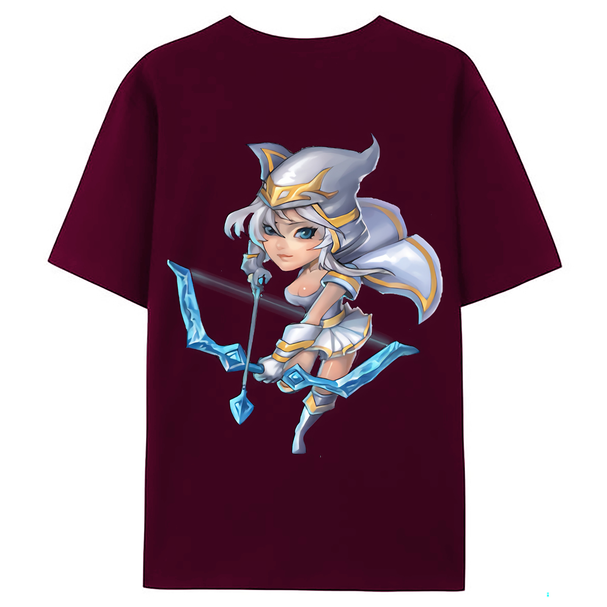 （画像用） リーグ・オブ・レジェンド League of Legends LOL レディース半袖Tシャツ(バックプリント)